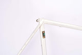 Red and White Gazelle Champion Mondial AB-Frame vintage road bike frame set in 63 cm (c-t) / 61 cm (c-c) with Reynolds 531c tubing from 1987