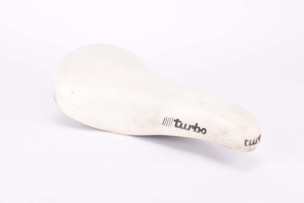 White Selle Italia Turbo Saddle from 1989