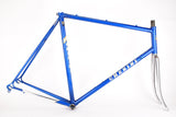 Chesini Criterium frame  in 59.5 cm (c-t) / 58 cm (c-c), with precision carbon steel tubes (0.9mm)
