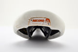 NEW Iscaselle white Record Saddle from the 1980s NOS
