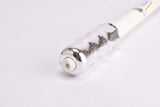 NOS REG Corsa #8 white chrome bike pump in 470-520mm from the 1960s - 1980s