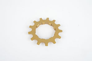 NOS Golden Shimano Dura Ace 6 speed Uniglide Sprocket with 13 teeth