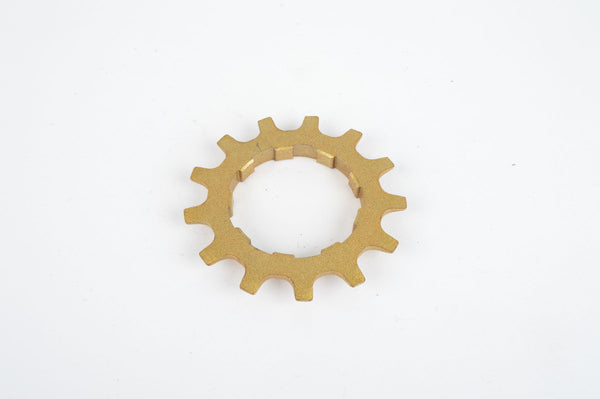 NOS Golden Shimano Dura Ace 6 speed Uniglide Sprocket with 13 teeth