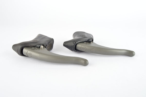 Campagnolo Xenon brake lever set with black hoods from the 1990s