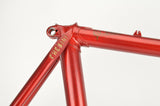 Red Chesini frame  in 59.5 cm (c-t) / 58 cm (c-c)