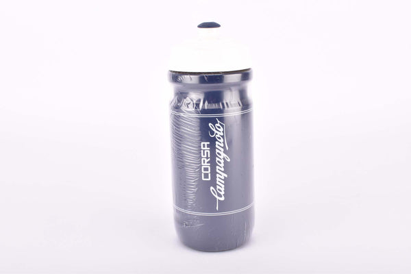 NOS Blue and White Campagnolo Corsa 600ml Water Bottle produced by Elite from 2018