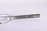 28" Grey / Silver Gazelle Fork with Reynolds 525 tubing and Gazelle drop outs from the late 1980s - early 1990s