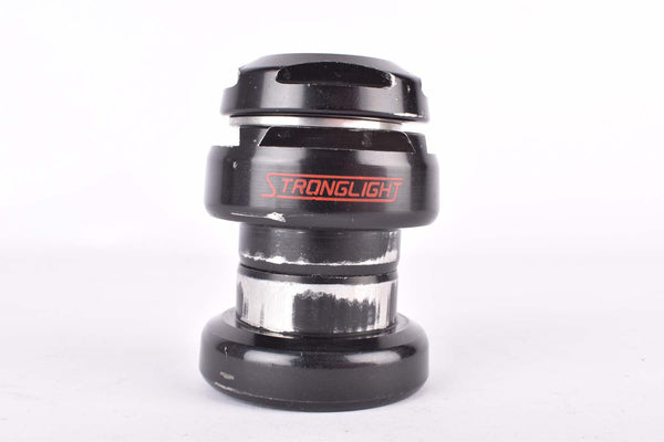 Stronglight X12 needle bearings Headset in black with english thread from the 1980s