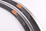 NOS Black Shimano #WH-R535 clincher rim set in 700c/622mm with 16 holes from 2001