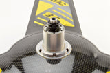 Mavic 3G carbon tri spoke tubular rear wheel from the 1990s