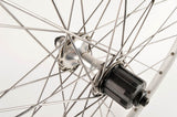 Wheelset with Wolber Super Champion Gentleman GTA clincher rims and Shimano 600EX #6207 #6208 hubs from the 1980s