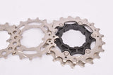 Bunch of NOS Shimano 11-speed Hyperglide (HG) Cogs / Cassette Sprockets with 14, 15, 17, 19 and 21 teeth from 2018