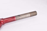 NOS 28" Dark Red Trekking Steel Fork with Eyelets for Fenders, Rack and Low Rider
