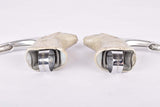 Campagnolo Super Record #4062 brake lever set with white shield logo hoods from the 1980s
