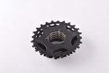 NOS Shimano Uniglide UG 6-speed cassette with 14-24 teeth from 1986