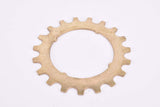 NOS Suntour Pro Compe #5 5-speed and 6-speed Cog, golden steel Freewheel Sprocket with 19 teeth from the 1970s - 1980s