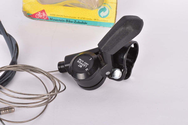 NOS Lepper left hand triple MTB top mount thumb Gear Lever Shifter fro ...