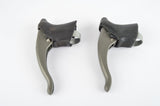 Campagnolo Xenon brake lever set with black hoods from the 1990s