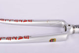 28" Grey / Silver Gazelle Fork with Reynolds 525 tubing and Gazelle drop outs from the late 1980s - early 1990s