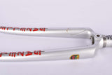 28" Grey / Silver Gazelle Fork with Reynolds 525 tubing and Gazelle drop outs from the late 1980s - early 1990s