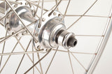 Wheelset with Rigida DP 18 clincher rims and Shimano Dura-Ace #7700 hubs from 1996