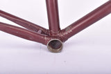 Purple Superia Apollo(??) vintage road bike frame in 60 cm (c-t) / 58.5 cm (c-c) with Ishiwata 022 Speed Gallant tubing from 1978 / 1979