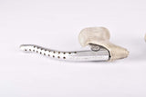 Campagnolo Super Record #4062 brake lever set with white shield logo hoods from the 1980s
