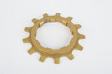 NOS Golden Shimano Dura Ace 6 speed Uniglide Sprocket with 13 teeth