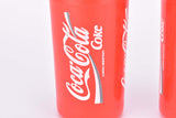 NOS set of 2 Roto Made in Italy red Coca Cola 500ml water bottles