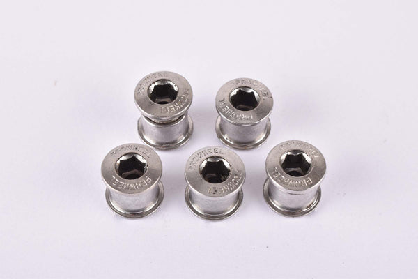 Prowheel chainring bolt set for double crank sets