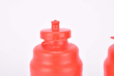 NOS set of 2 Roto Made in Italy red Coca Cola 500ml water bottles
