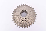 Shimano 600 Ultegra #CS-6400-7 7-speed Uniglide Cassette with 14-32 teeth from the 1980s - 1990s