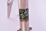 Pink Motobecane C4 vintage road bike frame in 56.5 cm (c-t) / 55 cm (c-c) with Reynolds 531 tubing from 1978