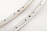 NEW unlabeled silver Tubular Rims 700c/622mm with 36 holes from the 1980s NOS