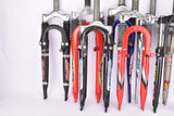 26" Suspension Fork Lot with Scott Rock Shox, Merida, RST, SR Suntour