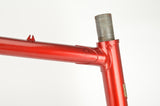 Red Chesini frame  in 59.5 cm (c-t) / 58 cm (c-c)