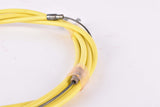NOS yellow road bike Brake cable set for front and rear brake from the 1970s / 1980s