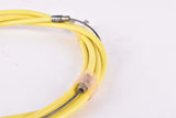 NOS yellow Brake cable set for front and rear brake from the 1970s / 80s