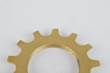 NOS Golden Shimano Dura Ace 6 speed Uniglide Top Sprocket with 13 teeth