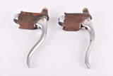 Universal Mod. 61 Brake Lever Set with brown hoods from the 1960s