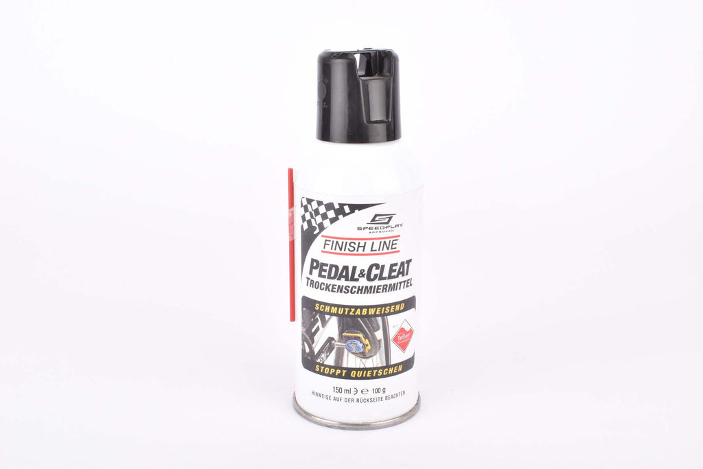 Finish Line Pedal & Cleat dry film Lubricant 150ml Finish Line Pedal & Cleat dry film Lubricant 150ml