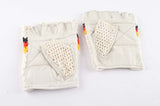NEW German crochet cycling gloves in size medium from 1980s NOS/NIB