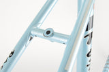 Rossin Super Record frame 49 cm (c-t) / 47.5 cm (c-c) with Columbus SLX Tubing in light blue and chrome