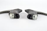 Campagnolo Xenon brake lever set with black hoods from the 1990s