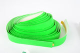NOS/NIB 3ttt neon-green handlebar tape with silver end plugs from the 1990s