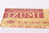 NOS/NIB Izumi Easy Running Gold 5-6-7 speed road chain 1/2 x 3/32, 116 links from the 1980s