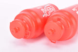 NOS set of 2 Roto Made in Italy red Coca Cola 500ml water bottles