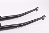 28" Black Trekking Steel Fork with Eyelets for Fenders and Low Rider