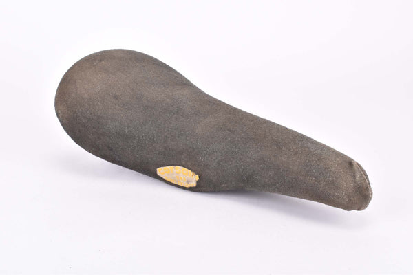 Brown Selle San Marco Corsaire 313 Suede Leather Saddle from the 1970s - 1980s