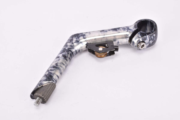 NOS dark smokey anodized MTB stem in size 110mm with 25.4mm bar clamp size from the 1990s